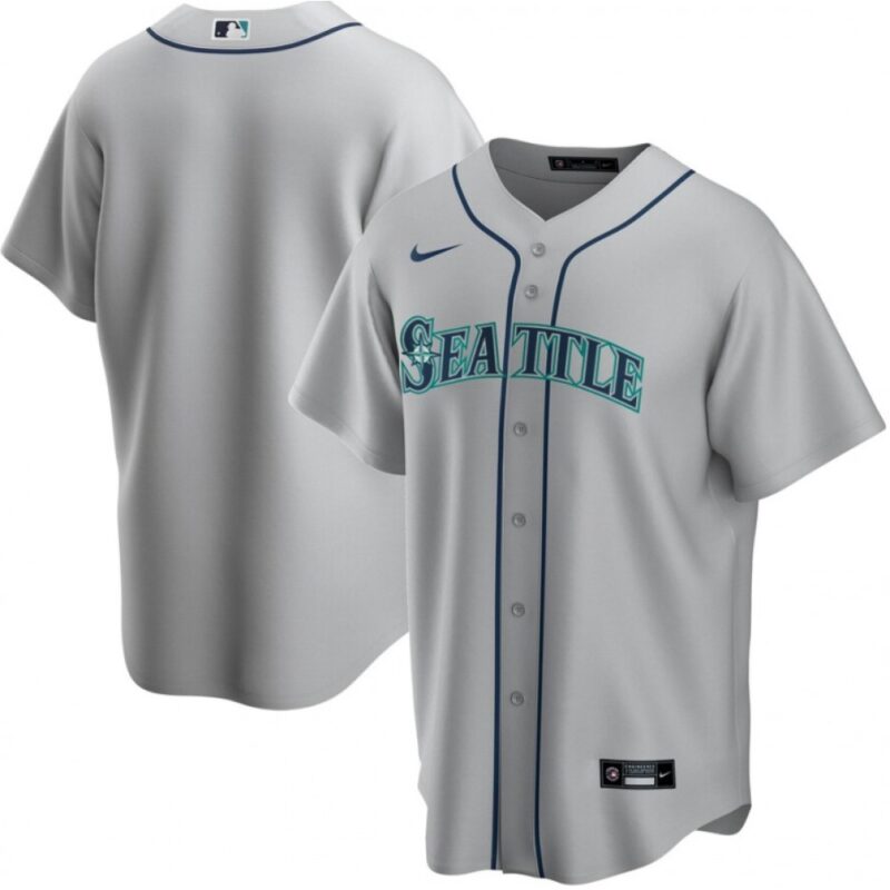 68633556a1dc3_1 Men's Seattle Mariners Blank Grey Cool Base Stitched jersey