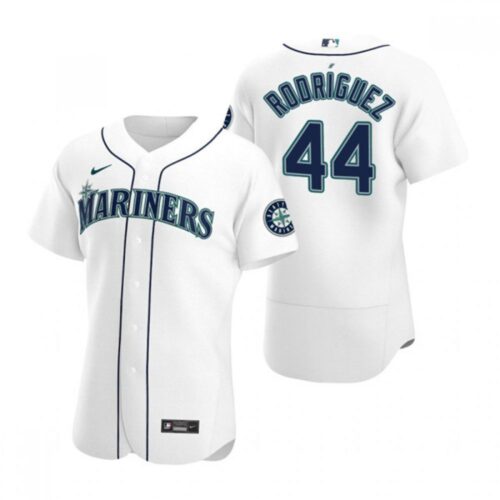 686335721f563_1 Men's Seattle Mariners 44 Julio Rodriguez White Flex Base Stitched Jersey