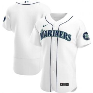 68633579c1063_1 Men's Seattle Mariners Blank White Flex Base Stitched jersey