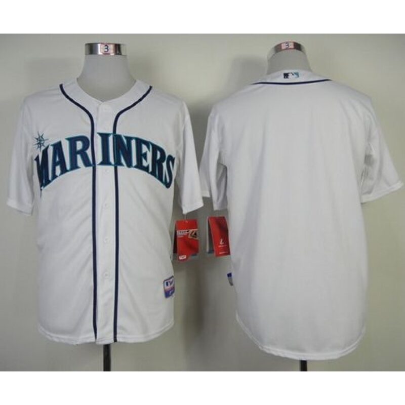 686335980a0f4_1 Mariners Blank White Cool Base Stitched MLB Jersey