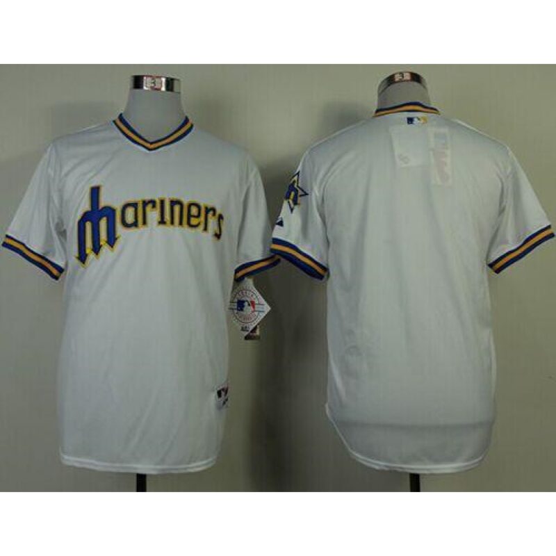 6863359f322c7_1 Mariners Blank White 1979 Turn Back The Clock Stitched MLB Jersey