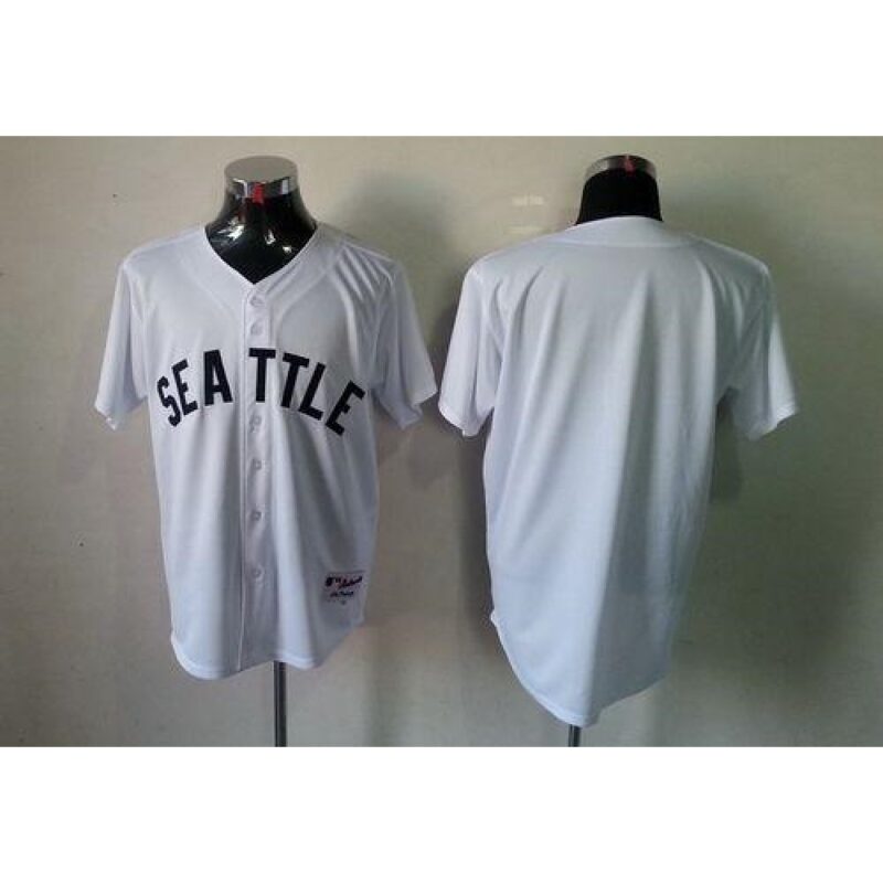 686335a1be938_1 Mariners Blank White 1909 Turn Back The Clock Stitched MLB Jersey
