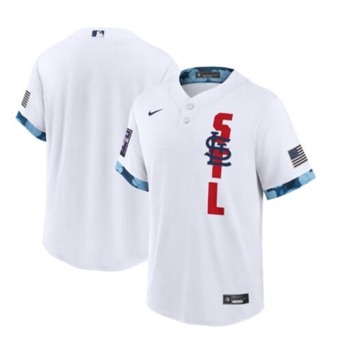 686335c9da064_1 Men's St. Louis Cardinals Blank 2021 White All-Star Cool Base Stitched MLB Jersey