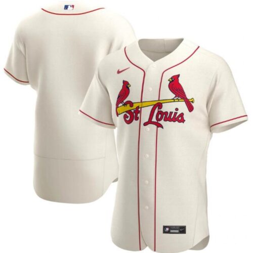 686335d3770eb_1 Men's St. Louis Cardinals Blank Cream Flex Base Stitched Jersey