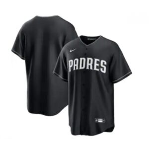 6863364a74b79_1 Men's San Diego Padres Blank Black Cool Base Stitched Baseball Jersey