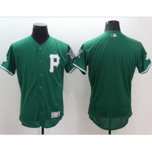 686336e4a997b_1 Pirates Blank Green Celtic Flexbase Authentic Collection Stitched MLB Jersey