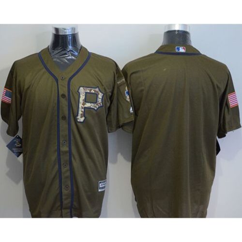 686336e712c8b_1 Pirates Blank Green Salute to Service Stitched MLB Jersey