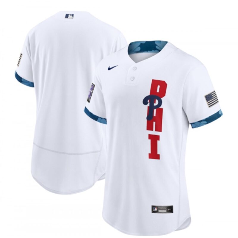 6863372d2a7c9_1 Men's Philadelphia Phillies Blank 2021 White All-Star Flex Base Stitched MLB Jersey