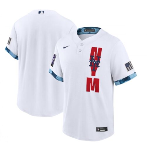 686337ac82950_1 Men's New York Mets Blank 2021 White All-Star Cool Base Stitched MLB Jersey