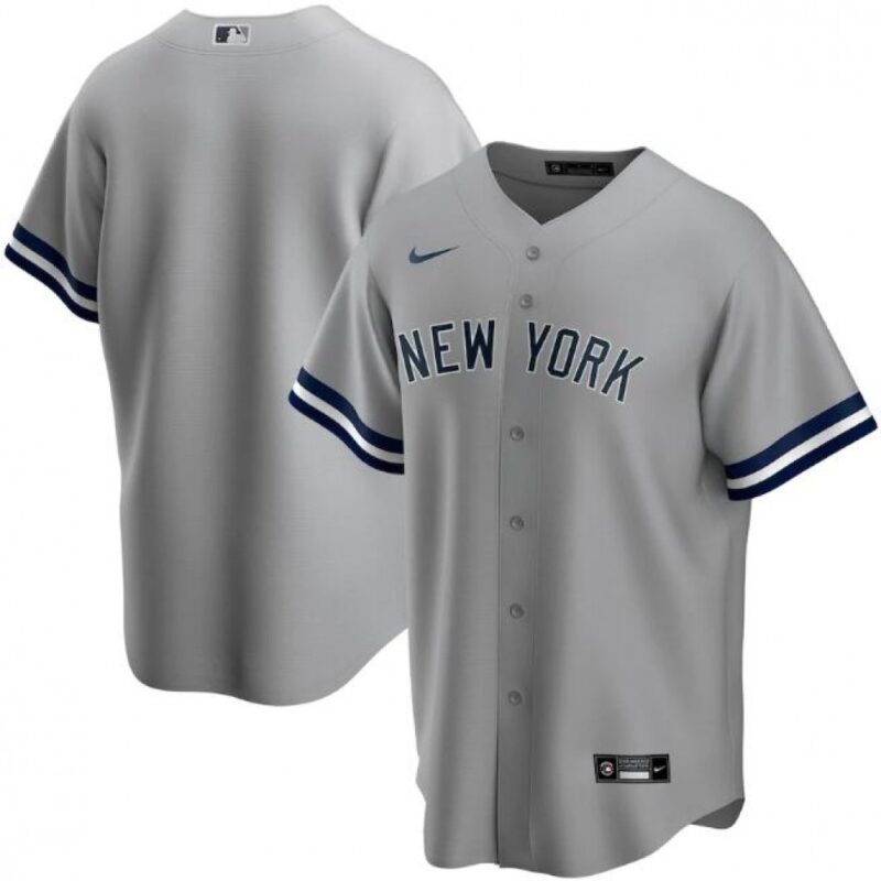6863381d984cc_1 Men's New York Yankees Grey Cool Base Stitched Jersey