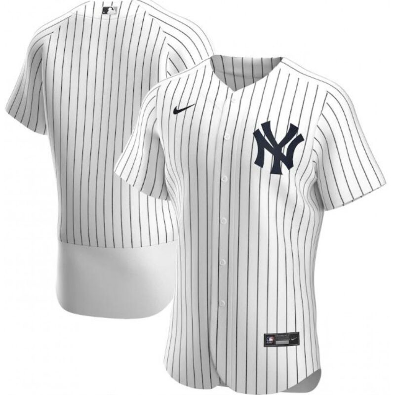 6863384a0a217_1 Men's New York Yankees White Flex Base Stitched Jersey