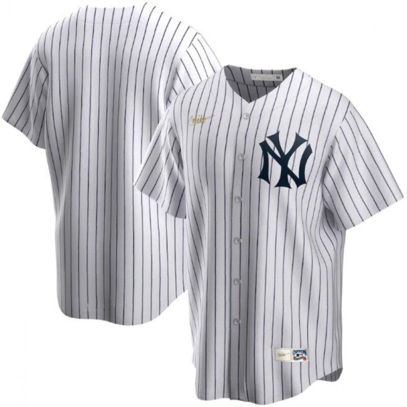 6863384f1c09d_1 Men's New York Yankees White Cool Base Stitched Jersey
