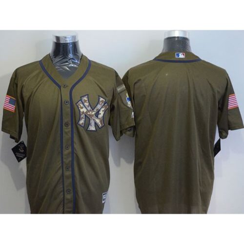 686338634b4ca_1 Yankees Blank Green Salute to Service Stitched MLB Jersey