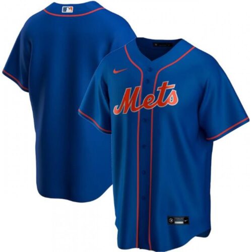 686338e7d1e5e_1 Men's New York Mets Blank Blue Cool Base Stitched Jersey