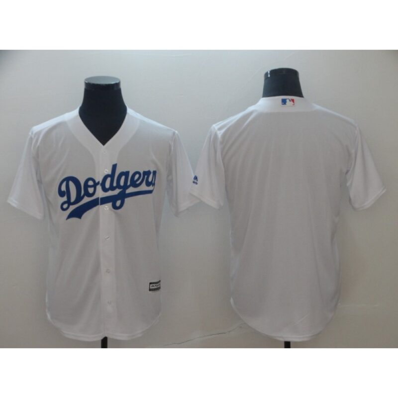 686339d689f2f_1 Men's Los Angeles Dodgers White Blank Cool Base Stitched MLB Jersey