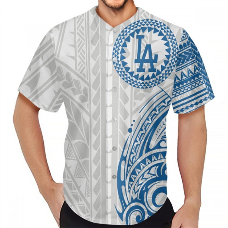 686339d8eebec_1 Men's Los Angeles Dodgers White Baseball Jersey
