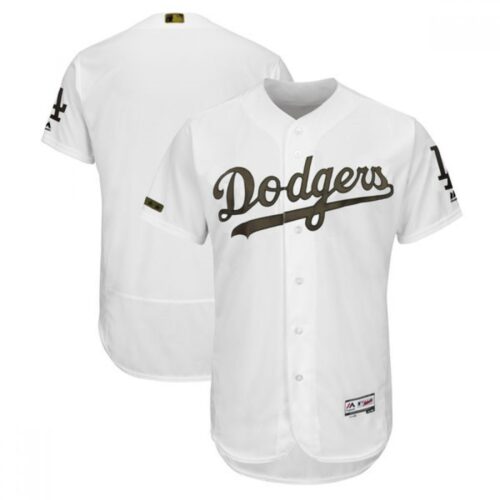 68633a17ca436_1 Men's Los Angeles Dodgers Blank White 2018 Memorial Day Flexbase Stitched MLB Jersey