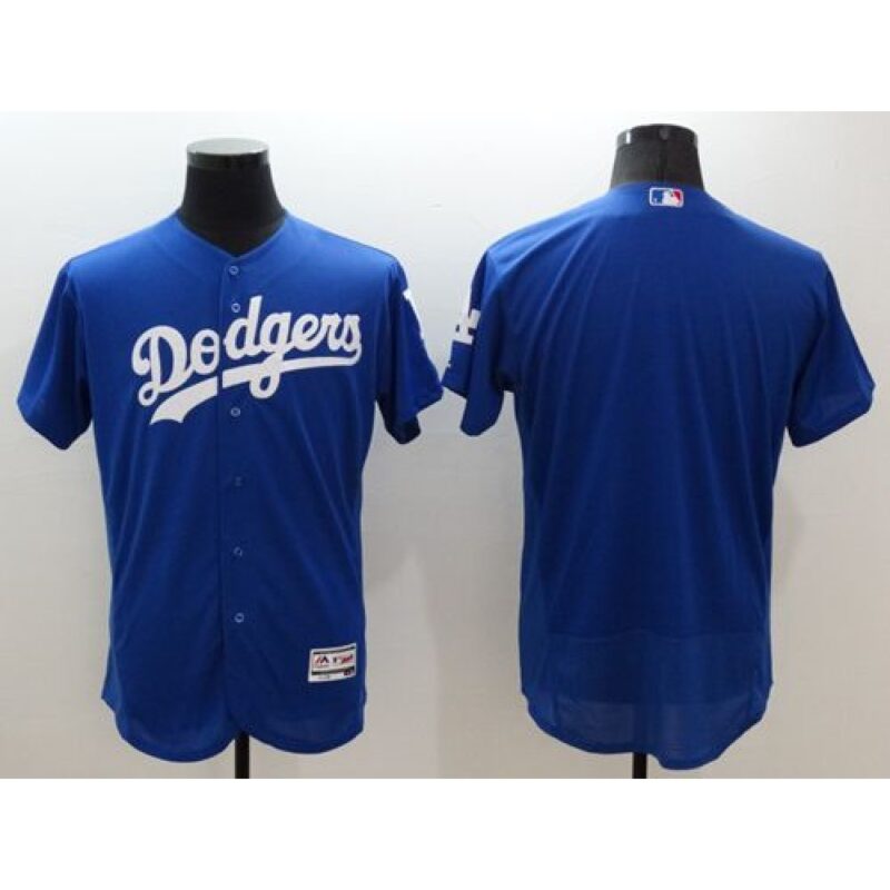 68633a344561f_1 Dodgers Blank Blue Flexbase Authentic Collection Stitched MLB Jersey