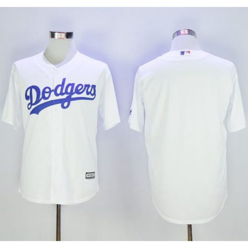68633a3e38fd6_1 Dodgers Blank White New Cool Base Stitched MLB Jersey