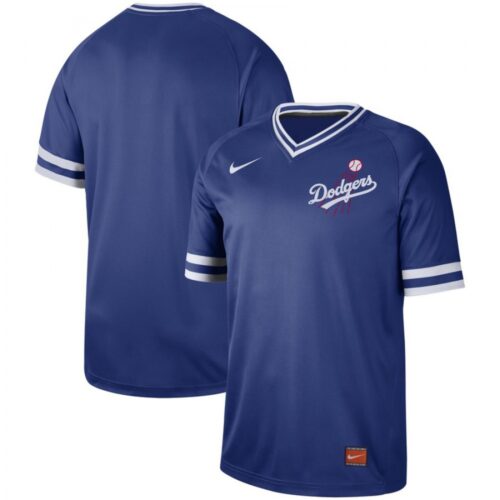 68633a6aca82a_1 Men's Los Angeles Dodgers Blank Blue Cooperstown Collection Legend Stitched MLB Jersey