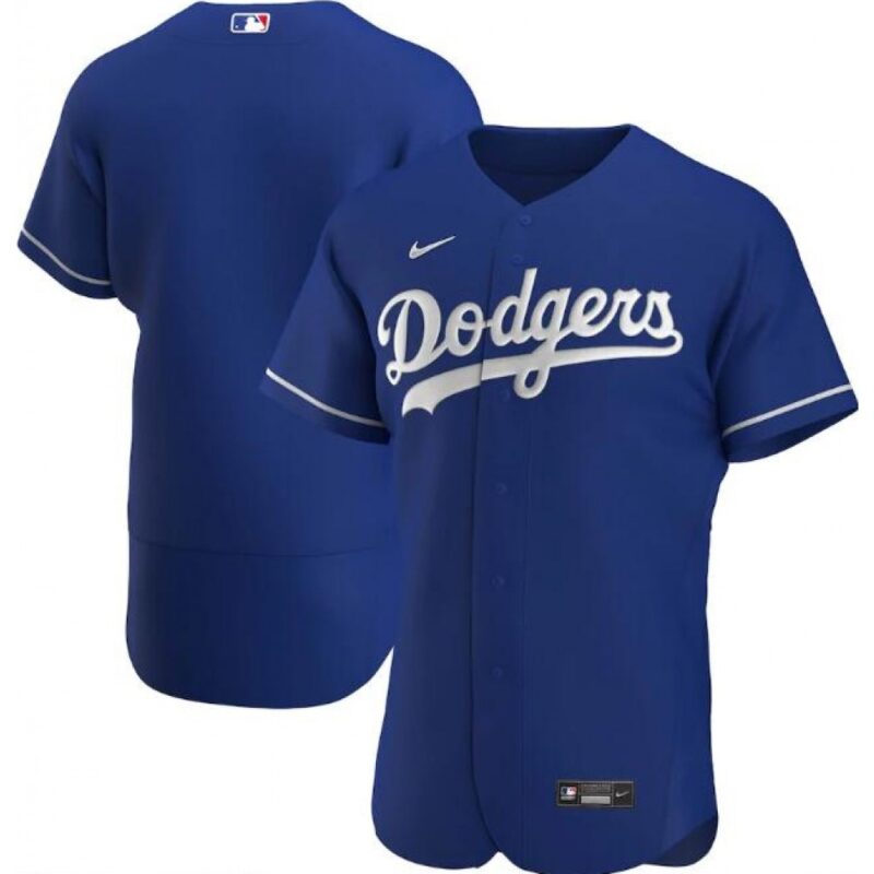 68633a6d4fb70_1 Men's Los Angeles Dodgers Blue Flex Base Stitched Jersey