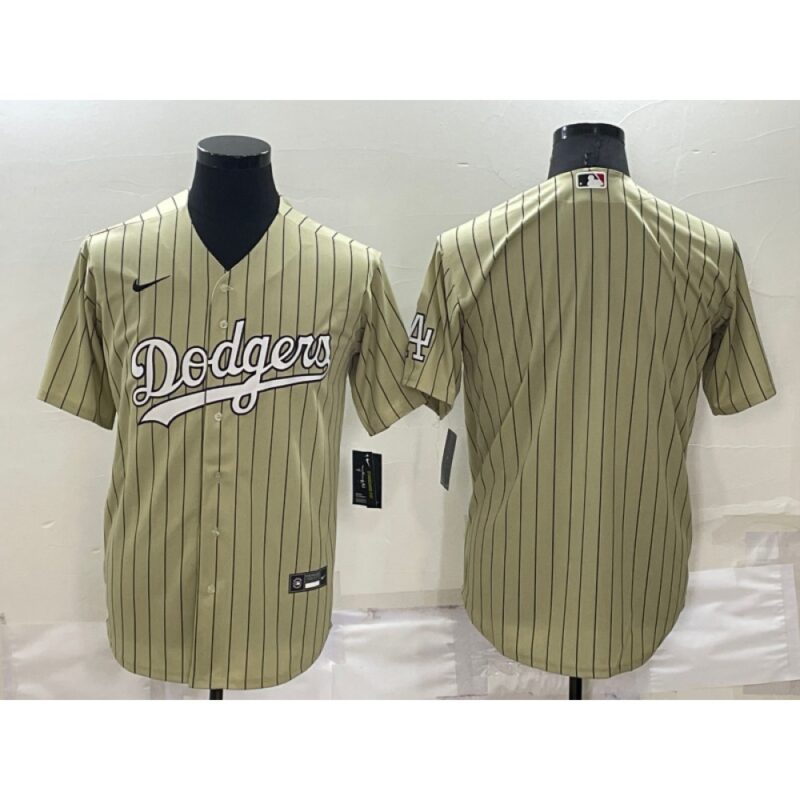 68633a86681ff_1 Men's Los Angeles Dodgers Blank Cream Cool Base Stitched Jersey