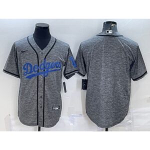 68633a932ce56_1 Men's Los Angeles Dodgers Blank Grey Cool Base Stitched Jersey