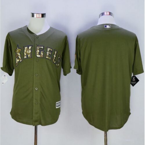 68633aae73882_1 Angels of Anaheim Blank Green Camo New Cool Base Stitched MLB Jersey