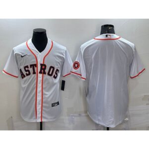 68633ad6f383c_1 Men's Houston Astros Blank White With Patch Cool Base Stitched Jersey