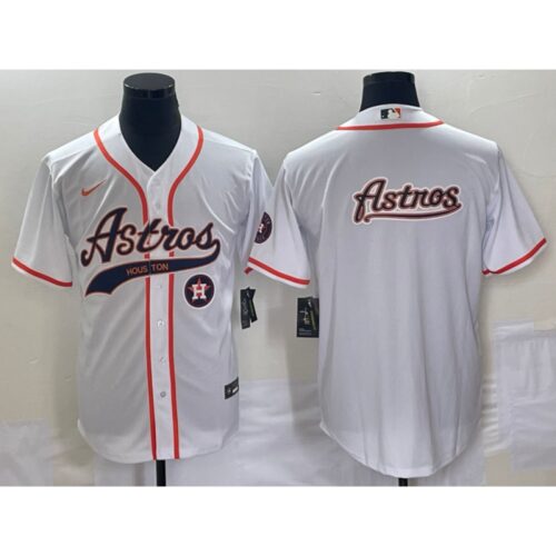 68633ae84a6eb_1 Men's Houston Astros White Team Big Logo With Patch Cool Base Stitched Baseball Jersey