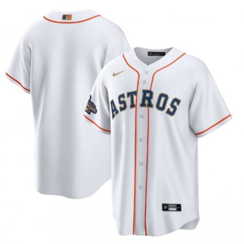68633aed4a9c4_1 Men's Houston Astros Blank White 2023 Gold Collection With World Serise Champions Patch Cool Base Stitched Baseball Jersey