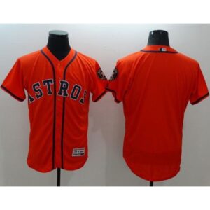 68633b134748e_1 Astros Blank Orange Flexbase Authentic Collection Stitched MLB Jersey