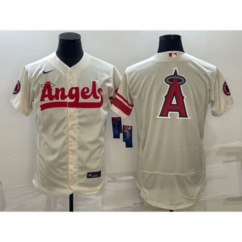 68633b340b17c_1 Men's Los Angeles Angels 2022 Cream City Connect Team Big Logo Flex Base Stitched Jersey