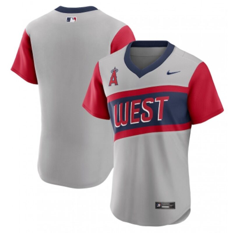 68633b45d4f8e_1 Men's Los Angeles Angels Blank 2021 Grey Little League Classic Road Flex Base Stitched MLB Jersey