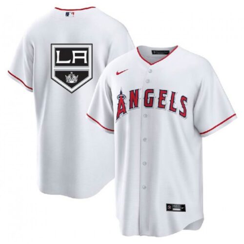 68633b70d7512_1 Men's Los Angeles Angels & Kings White Cool Base Stitched Jersey