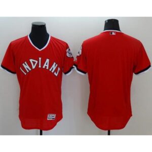 68633b8d2b1be_1 indians Blank Red Flexbase Authentic Collection 1978 Turn Back The Clock Stitched MLB Jersey