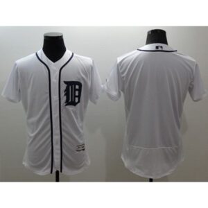 68633c684fe73_1 Tigers Blank White Flexbase Authentic Collection Stitched MLB Jersey