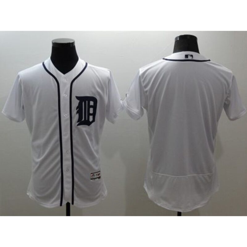 68633c684fe73_1 Tigers Blank White Flexbase Authentic Collection Stitched MLB Jersey