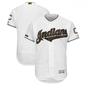 68633d9162033_1 Men's Cleveland indians Blank White 2018 Memorial Day Flexbase Stitched MLB Jersey