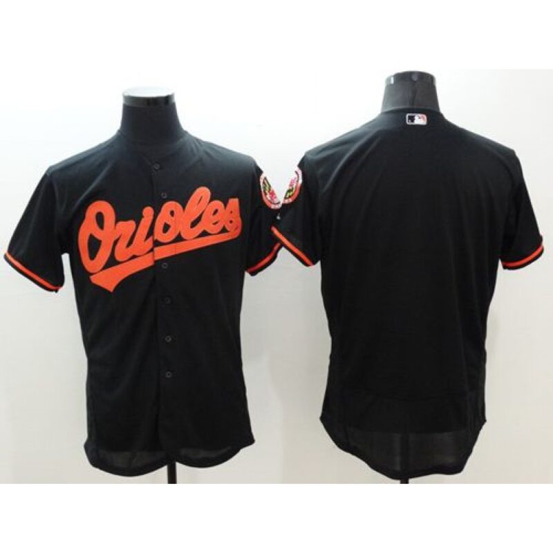 68633debdafab_1 Orioles Blank Black Flexbase Authentic Collection Stitched MLB Jersey