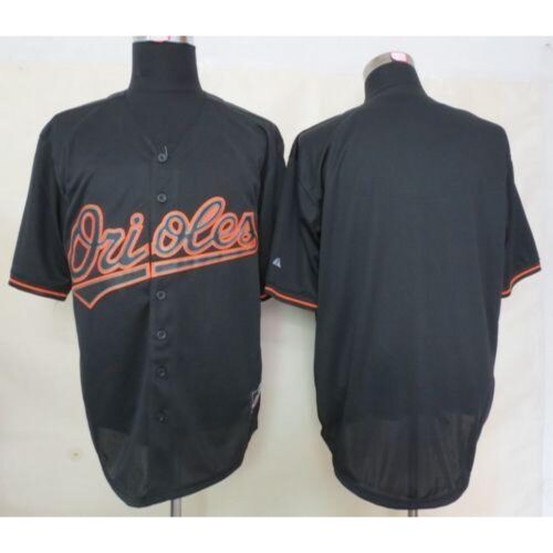 68633dee9f3a2_1 Orioles Blank Black Fashion Stitched MLB Jersey