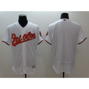 68633e09ef144_1 Orioles Blank White Flexbase Authentic Collection Stitched MLB Jersey