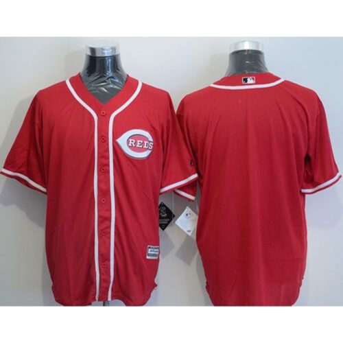 68633e2380b0d_1 Reds Blank Red New Cool Base Stitched MLB Jersey