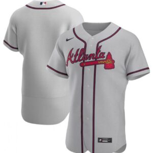 68633e46c8443_1 Men's Atlanta Braves Blank Grey Flex Base Stitched Jersey