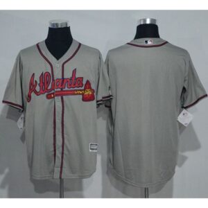 68633eb85749d_1 Braves Blank Grey New Cool Base Stitched MLB Jersey