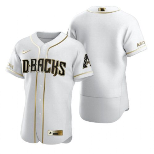 68633f25ab2e5_1 Men's Arizona Diamondbacks Blank 2020 White Golden Flex Base Stitched MLB Jersey