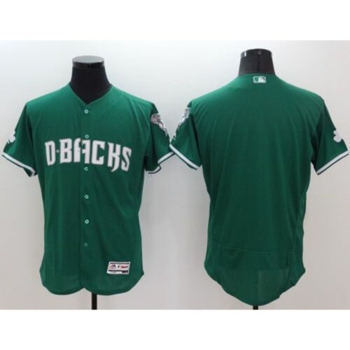 68633f45c9416_1 Diamondbacks Blank Green Celtic Flexbase Authentic Collection Stitched MLB Jersey
