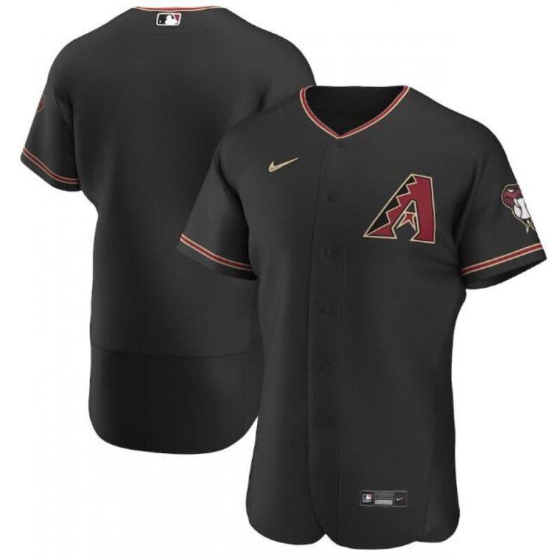 68633f7f7d012_1 Men's Arizona Diamondbacks Blank 2020 Black Flex Base Stitched MLB Jersey