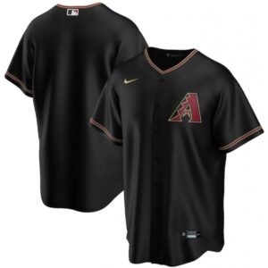 68633f8721285_1 Men's Arizona Diamondbacks Blank Black Cool Base Stitched Jersey