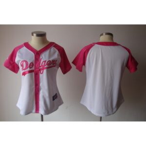 6863400914831_1 Women's Los Angeles Dodgers Blank White Splash Fashion Stitched MLB Jersey